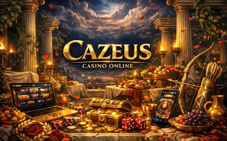 Cazeus Casino bonus page banner