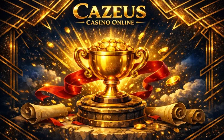 Cazeus Casino withdrawal page banner